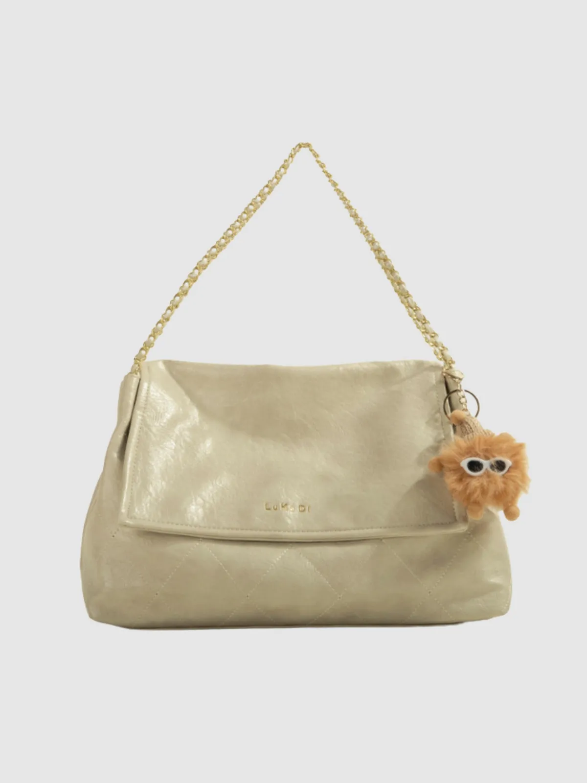 WLS Trendy Texture Shoulder Tote Bag